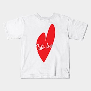 Cute love Kids T-Shirt